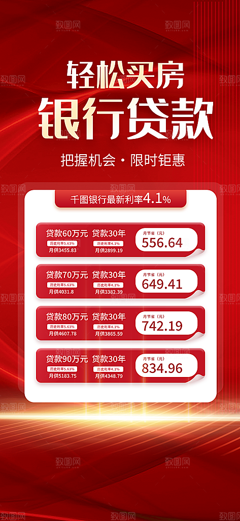 地产特价宣传促销热销特惠海报