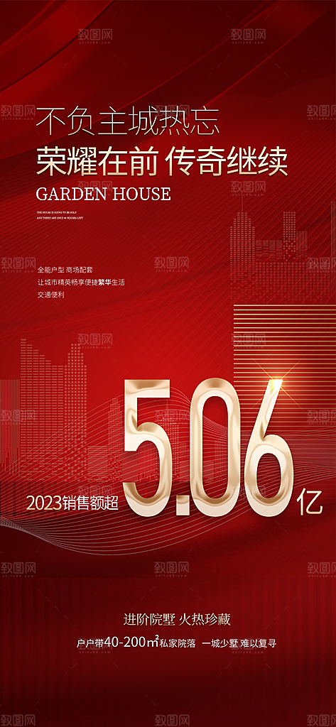 房地产热卖促销特价热销宣传海报
