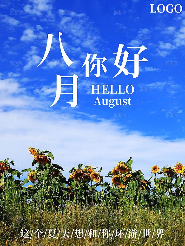 你好八月宣传海报
