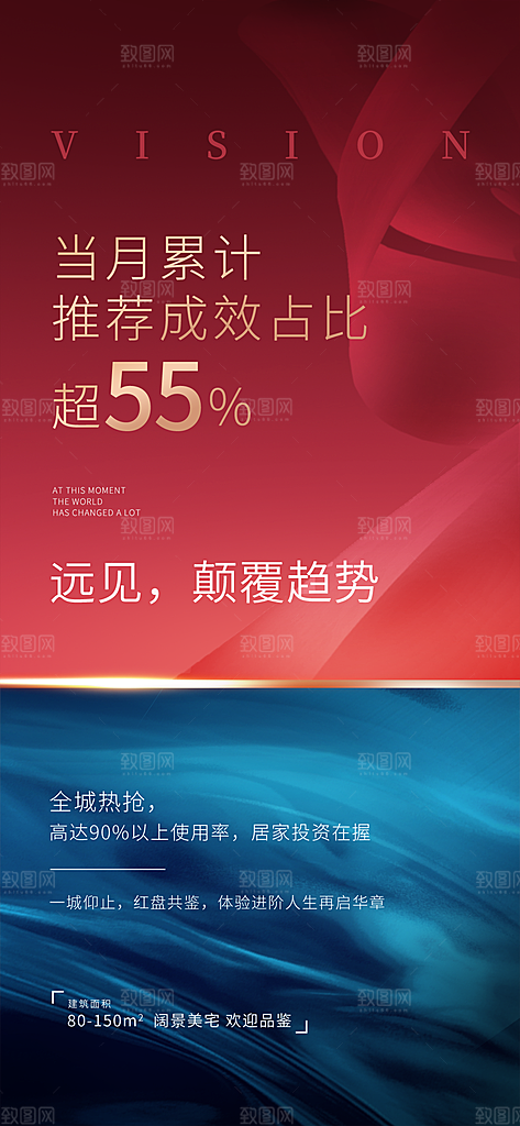 地产热销人气促销特价火爆海报