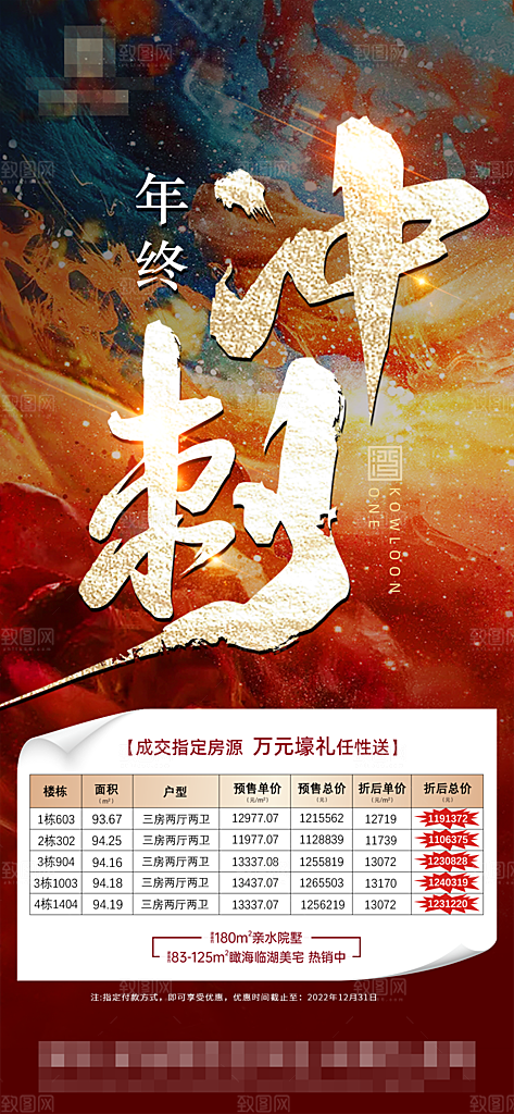 地产特价热销宣传热卖火爆特惠海报