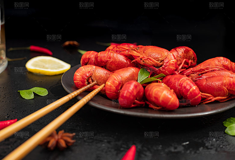 夏季小龙虾美食小吃
