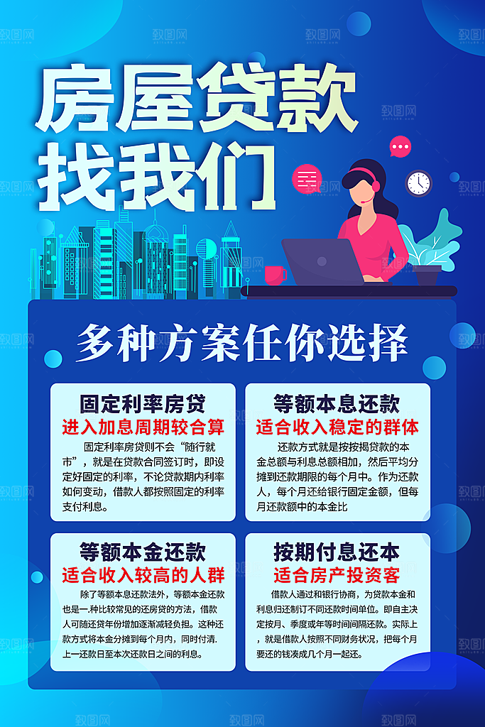 金融汽车分期购贷款海报