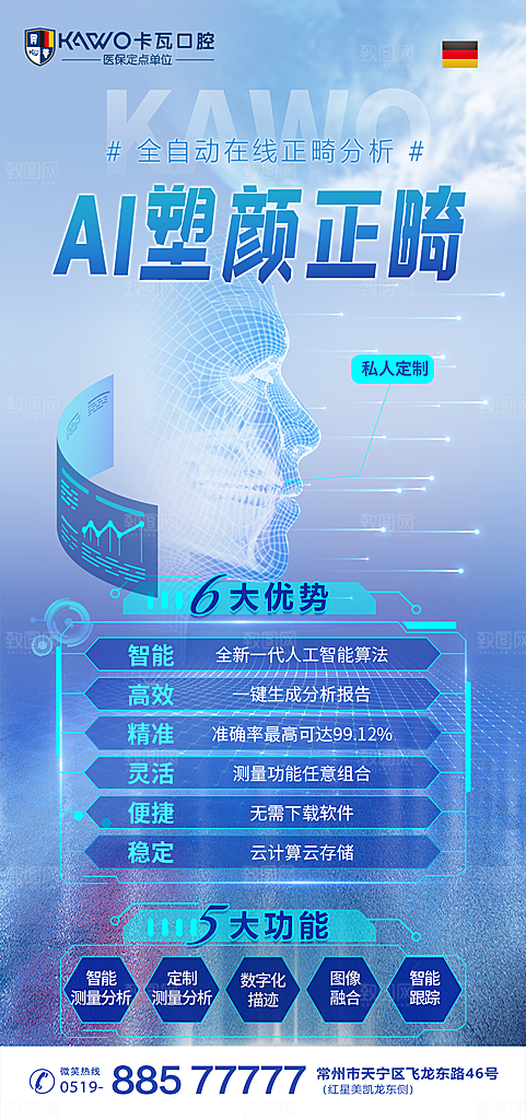 大数据AI互联网科技大会宣传海报