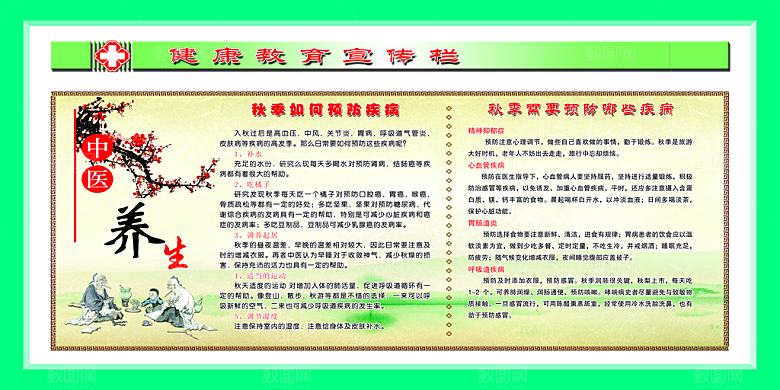 健康教育宣传专栏