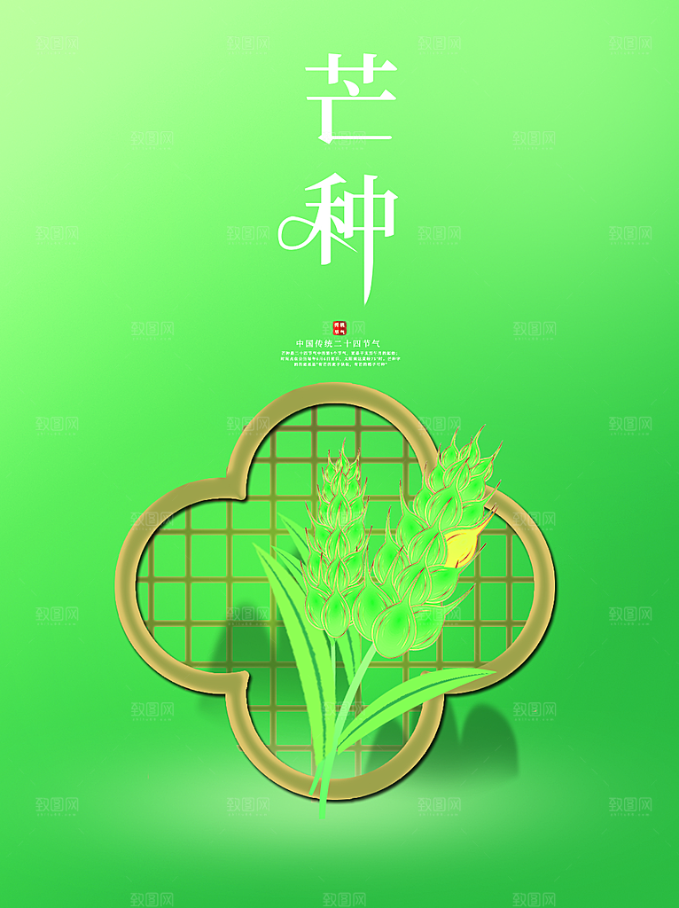 传统二十四节气芒种