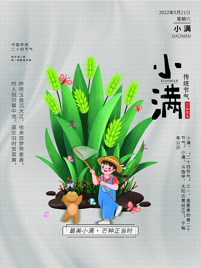 传统二十四节气小满