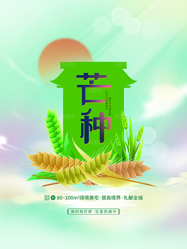 传统二十四节气芒种
