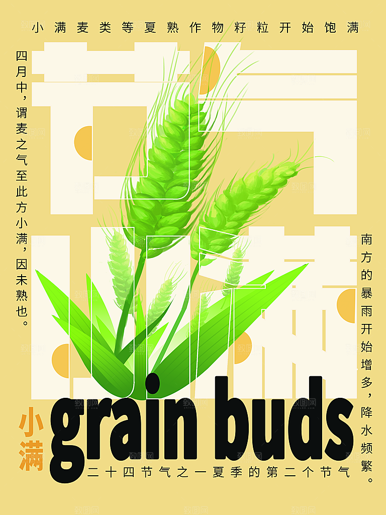 传统二十四节气小满