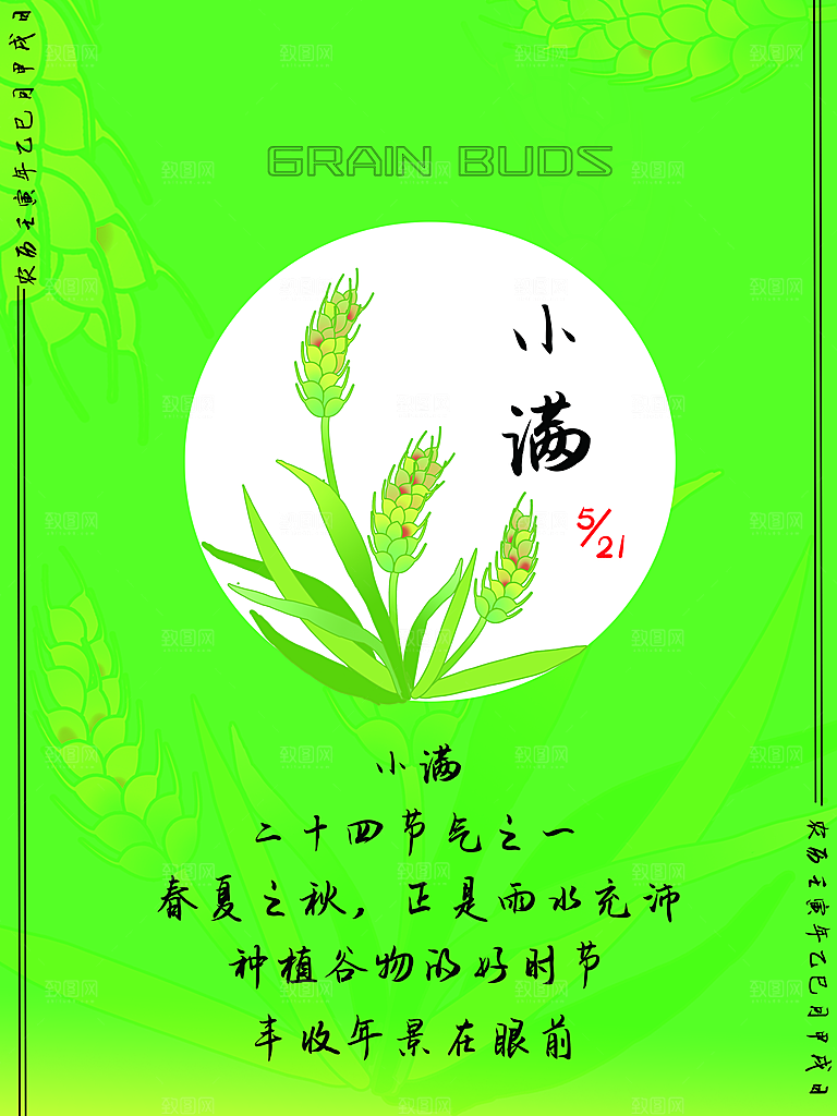 传统二十四节气小满