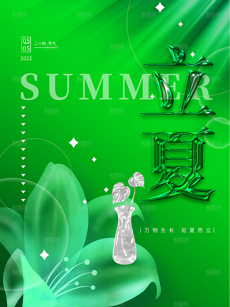 传统二十四节气立夏