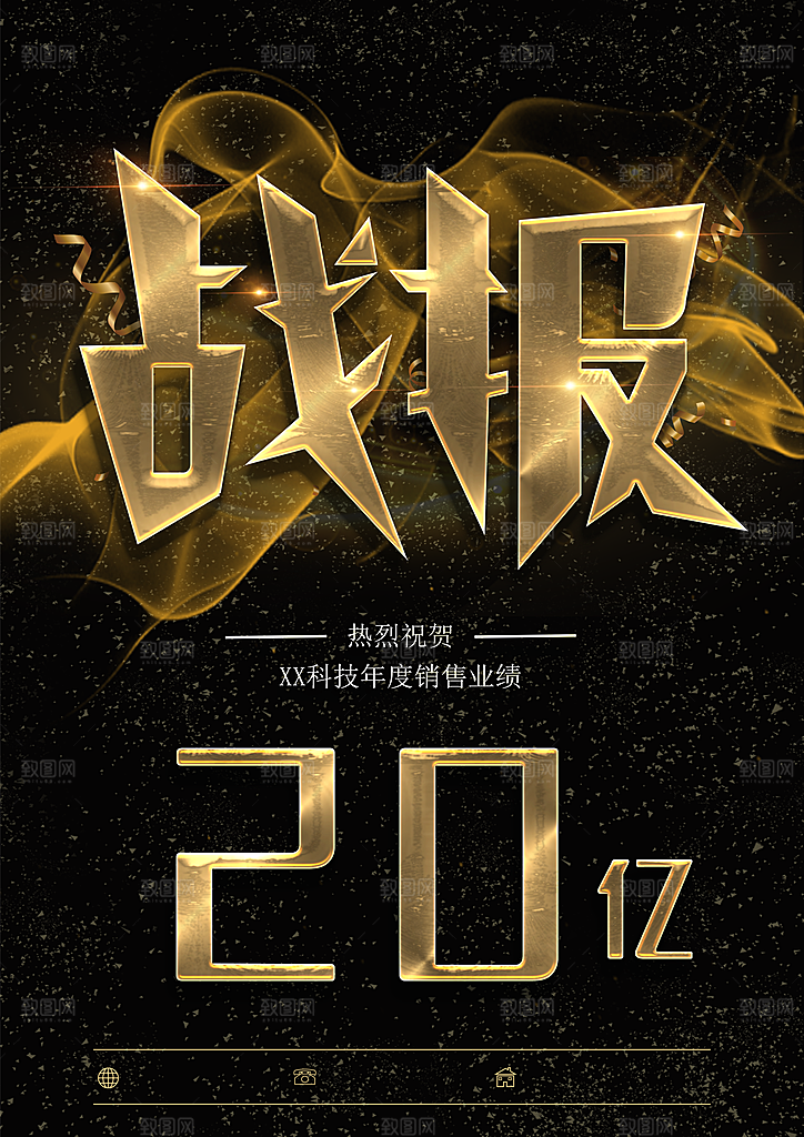 年度销售业绩战报