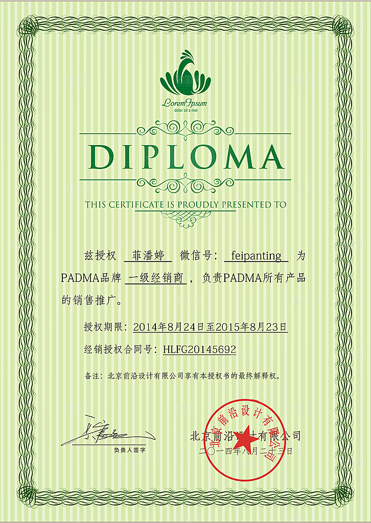 公司企业荣誉证书奖状模板