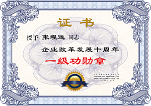 简约大气荣誉证书奖状设计素材