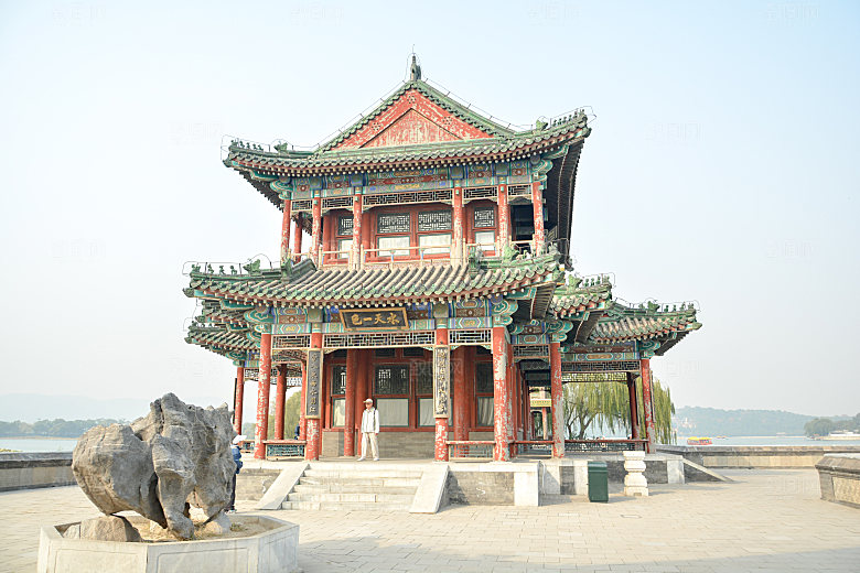 北京颐和园古建筑