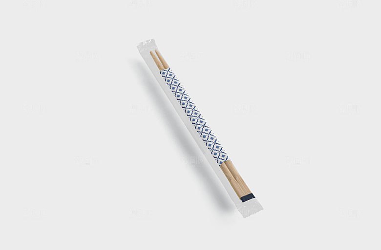 餐具瓷器筷子盘子智能贴图样机模板