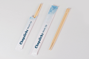 餐具瓷器筷子盘子智能贴图样机模板