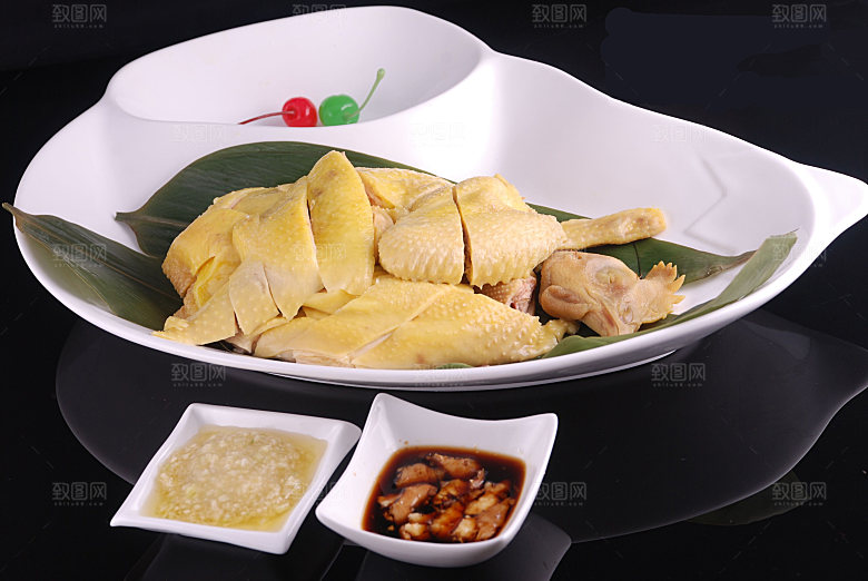 白切鸡白斩鸡脆皮鸡香糟鸡图片设计