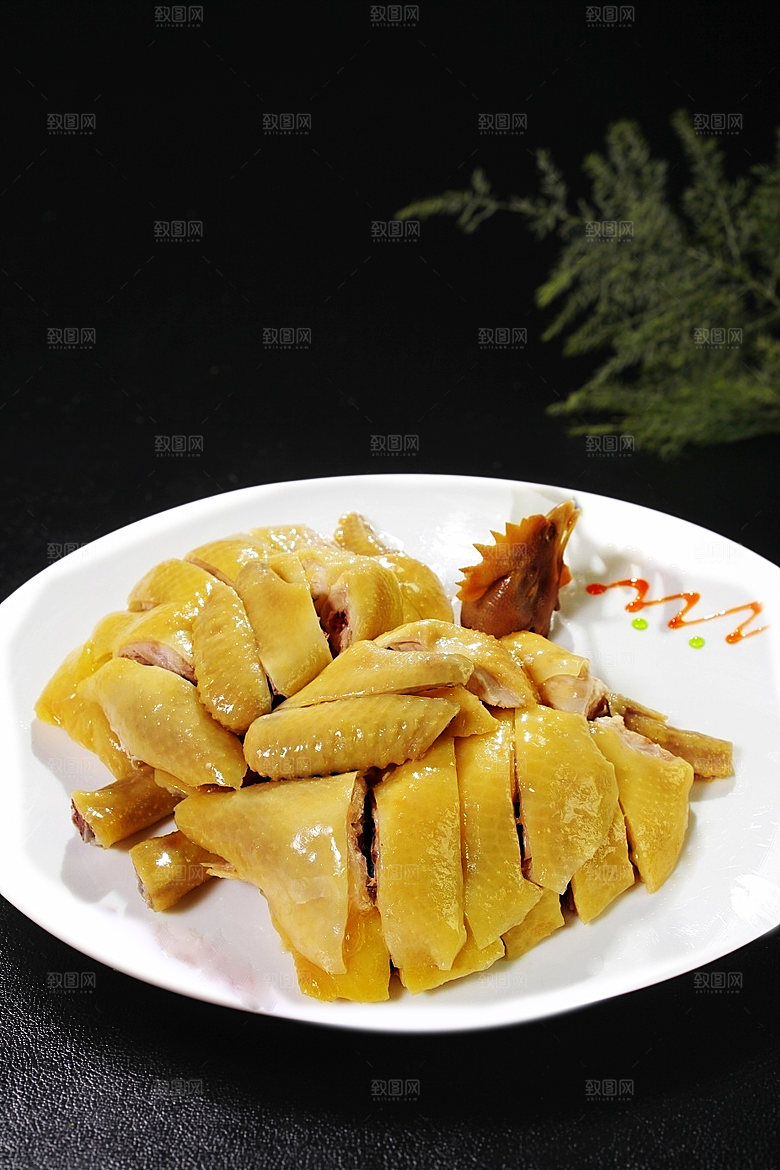 白切鸡白斩鸡脆皮鸡香糟鸡图片