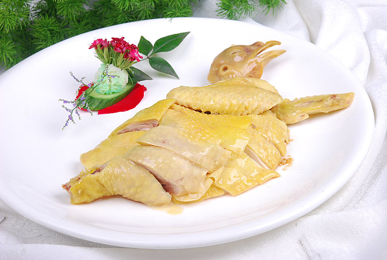白切鸡白斩鸡脆皮鸡香糟鸡图片设计素材