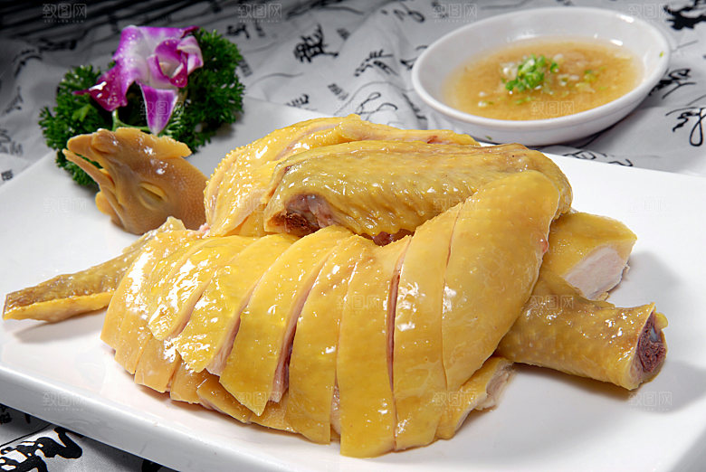 白切鸡白斩鸡脆皮鸡香糟鸡图片