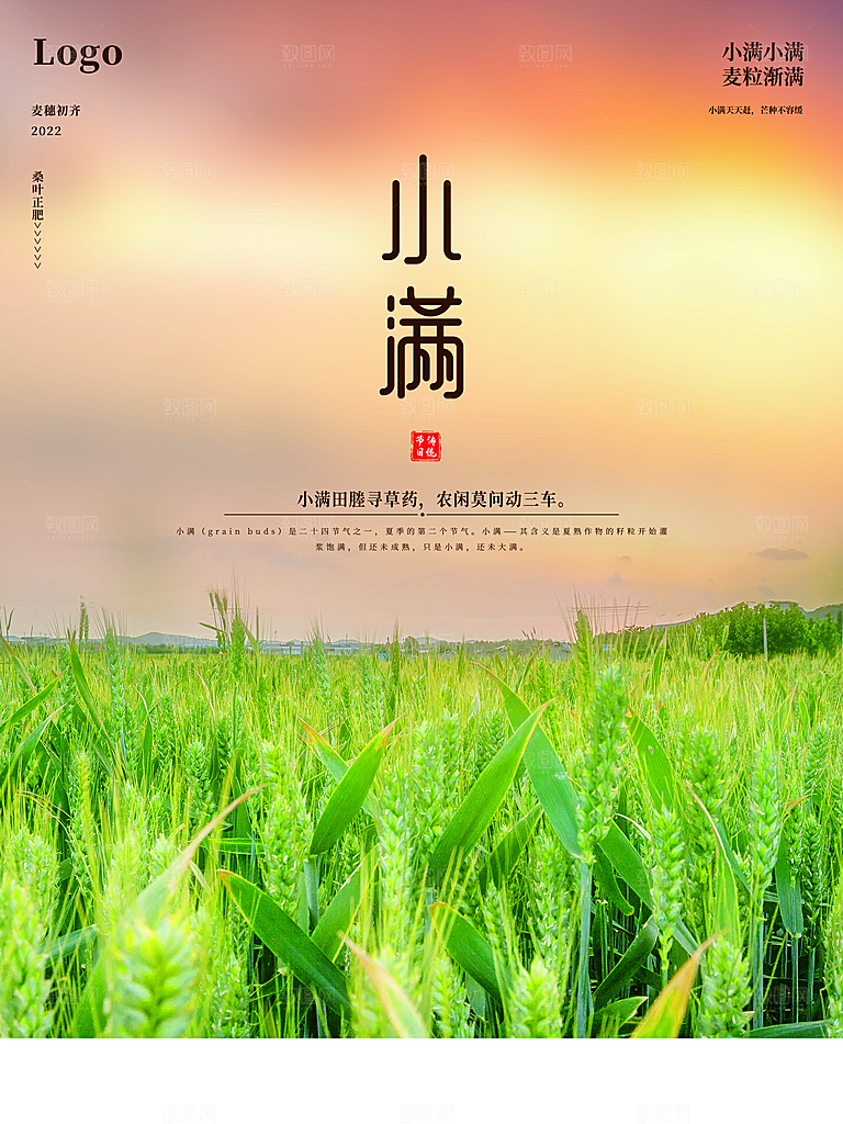 传统二十四节气小满
