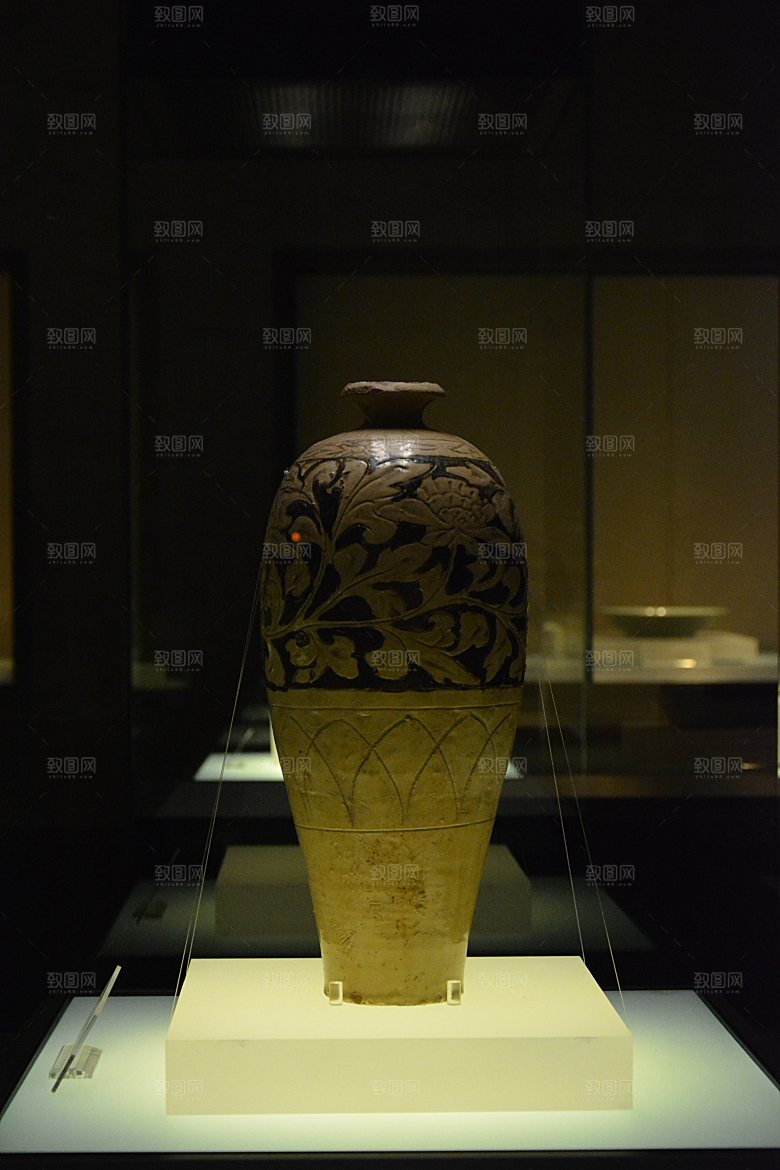 博物馆展出的瓷器