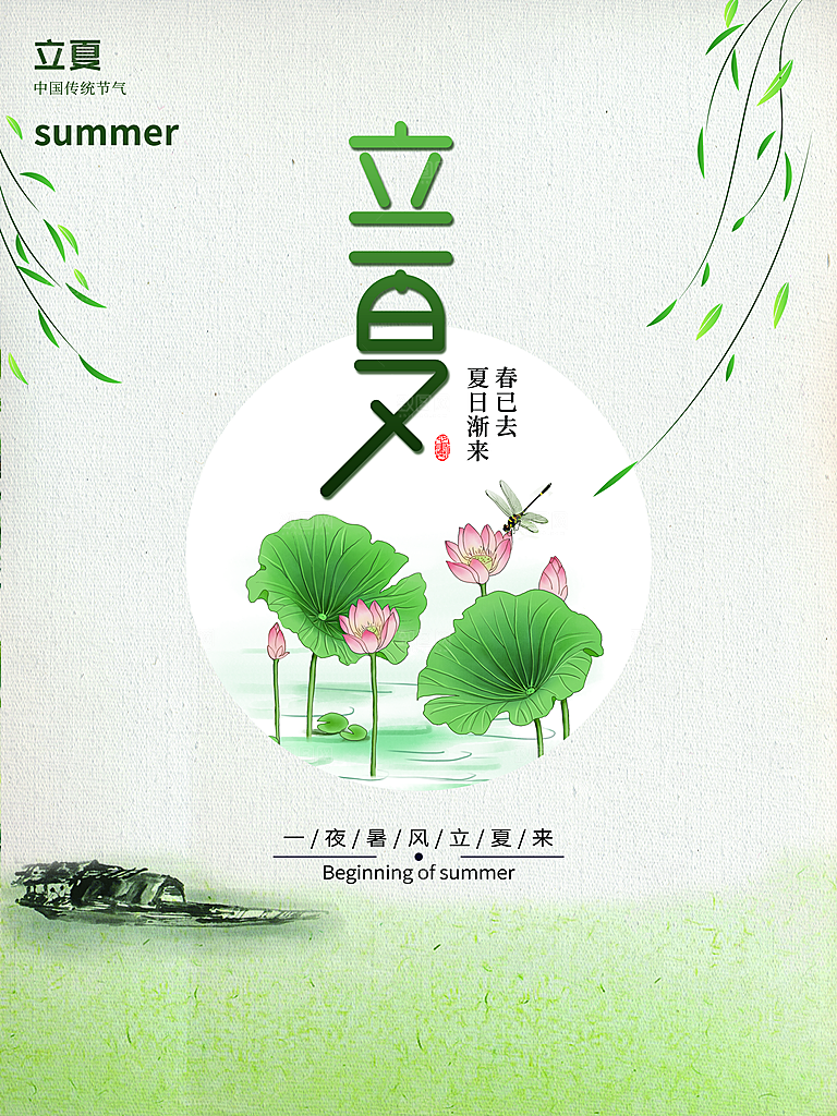 传统二十四节气立夏