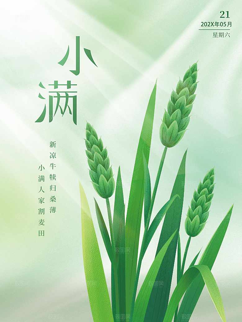 传统二十四节气小满