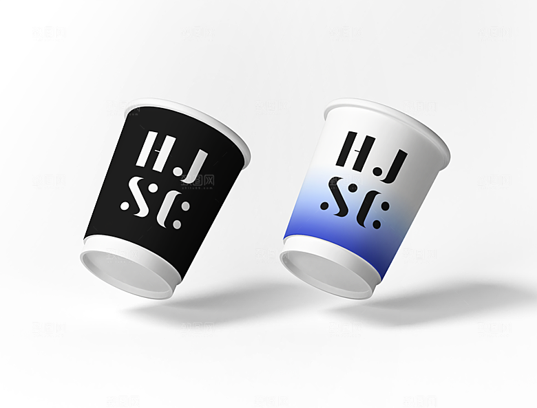 办公套件名片工作牌logo幕墙旗子样机