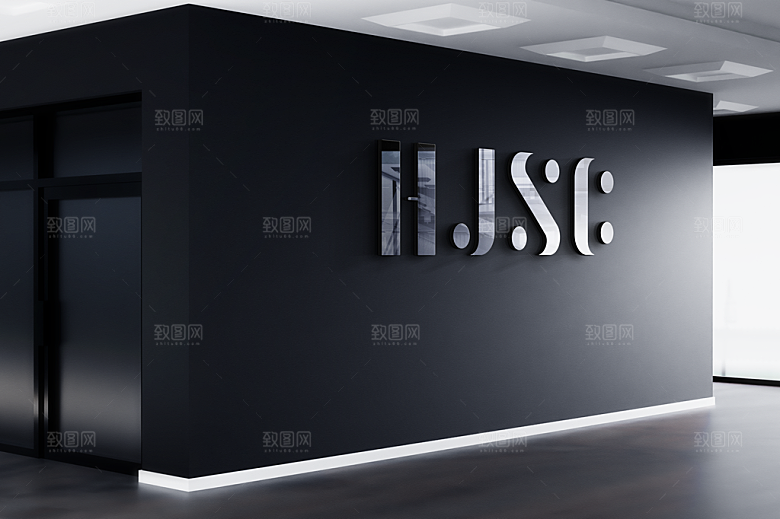 办公套件名片工作牌logo幕墙旗子样机