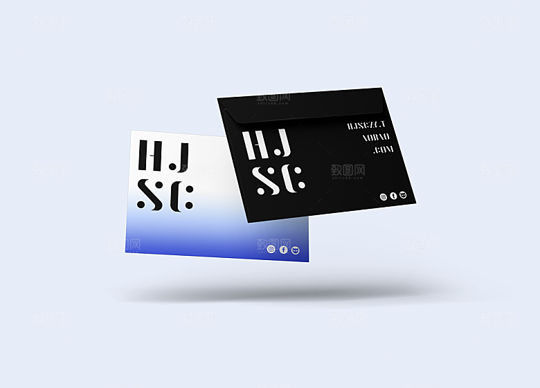 办公套件名片工作牌logo幕墙旗子样机