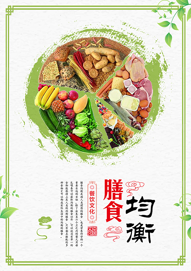 校园食堂文化勤俭节约海报