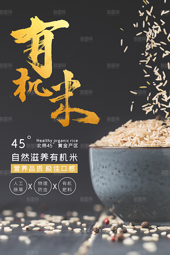 大米宣传海报设计