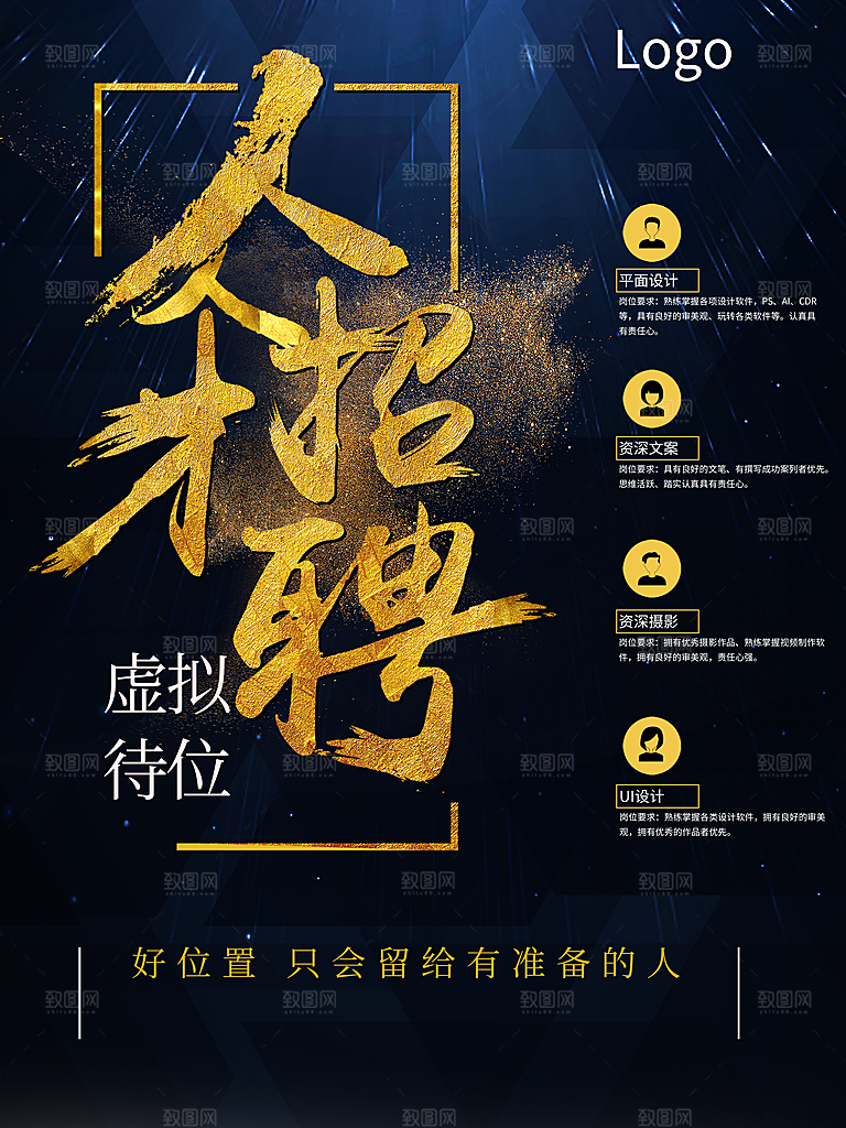 人才招聘宣传海报