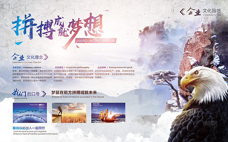 企业发展历程宣传栏