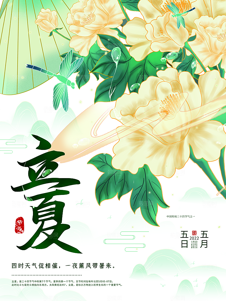 传统二十四节气立夏