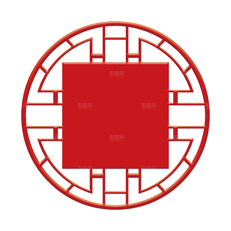 中国风古风古典传统花纹底纹边框相框