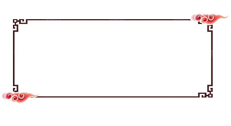 中国风古风古典传统花纹底纹边框相框素材