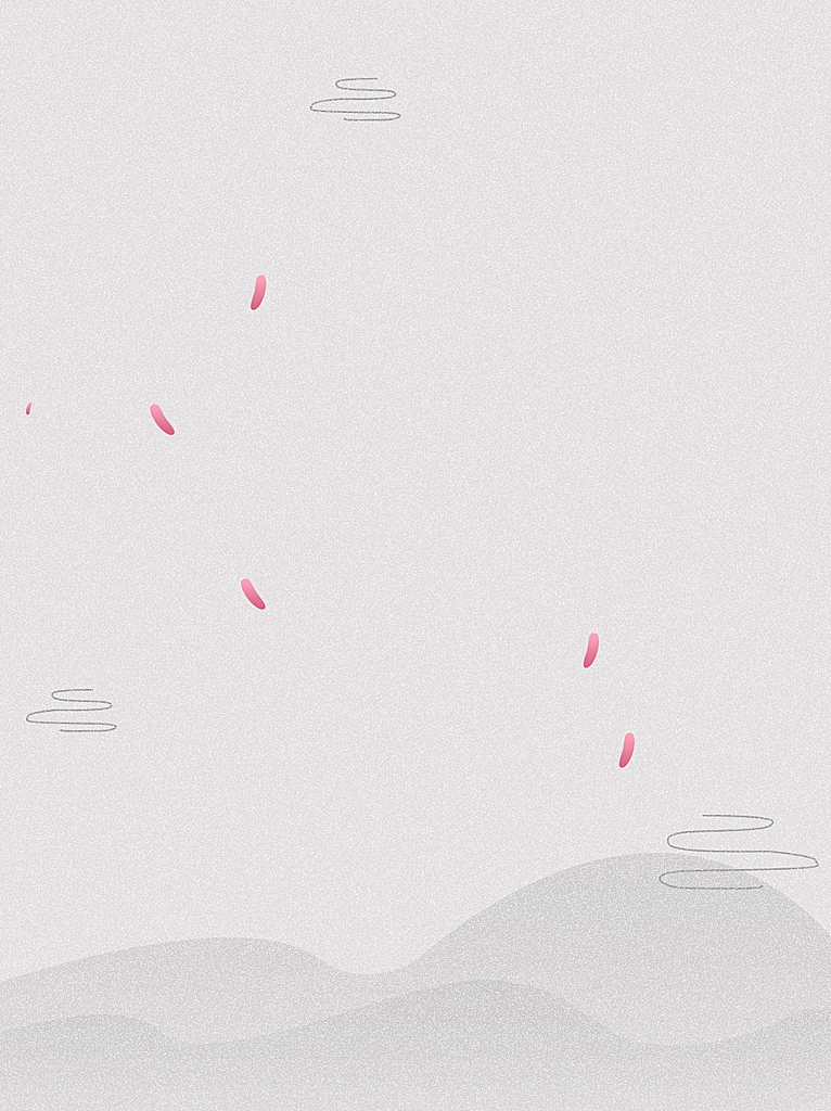 中国风水墨工笔画山水意境古风背景