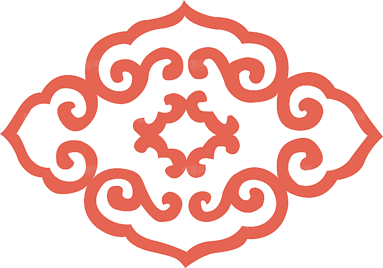 中国风中式古典窗户花纹图案元素