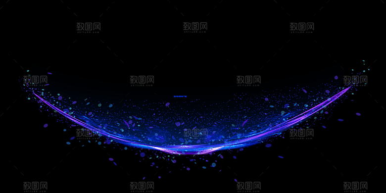 简约时尚科技会议论坛背景板素材