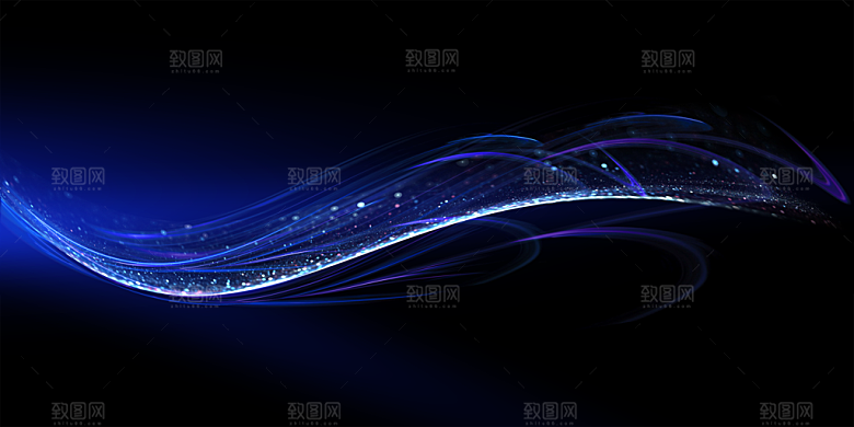 简约时尚科技会议论坛背景板素材