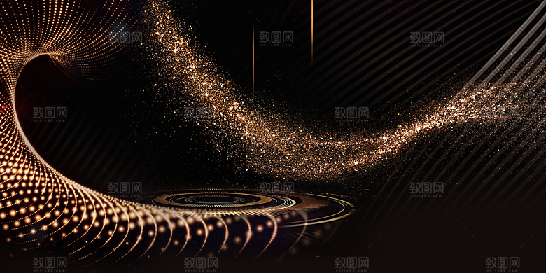 简约时尚科技会议论坛背景板素材