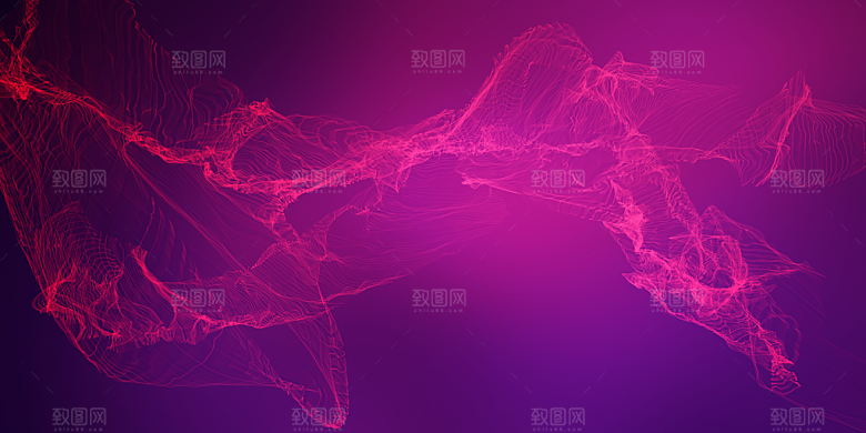 简约时尚科技会议论坛背景板素材