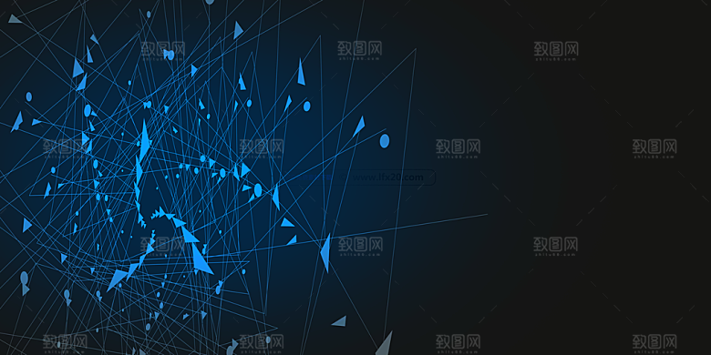 简约时尚科技会议论坛背景板素材