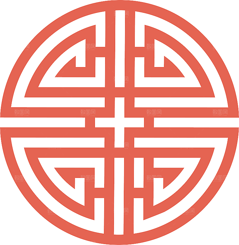 中国风中式古典窗户花纹图案元素