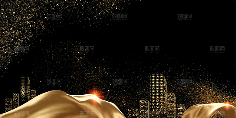 简约时尚科技会议论坛背景板素材