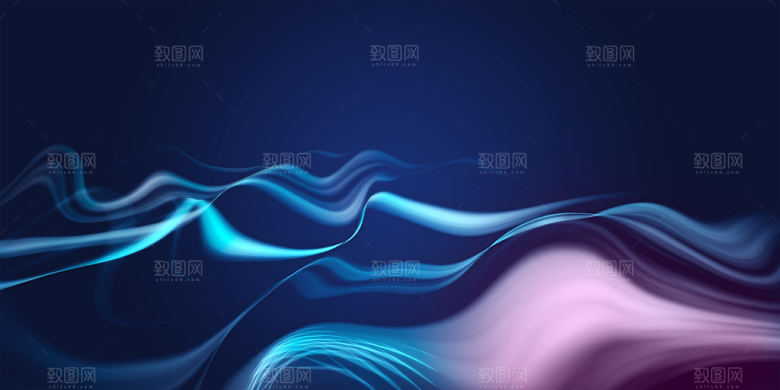 简约时尚科技会议论坛背景板素材