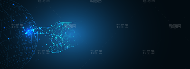 简约时尚科技会议论坛背景板素材
